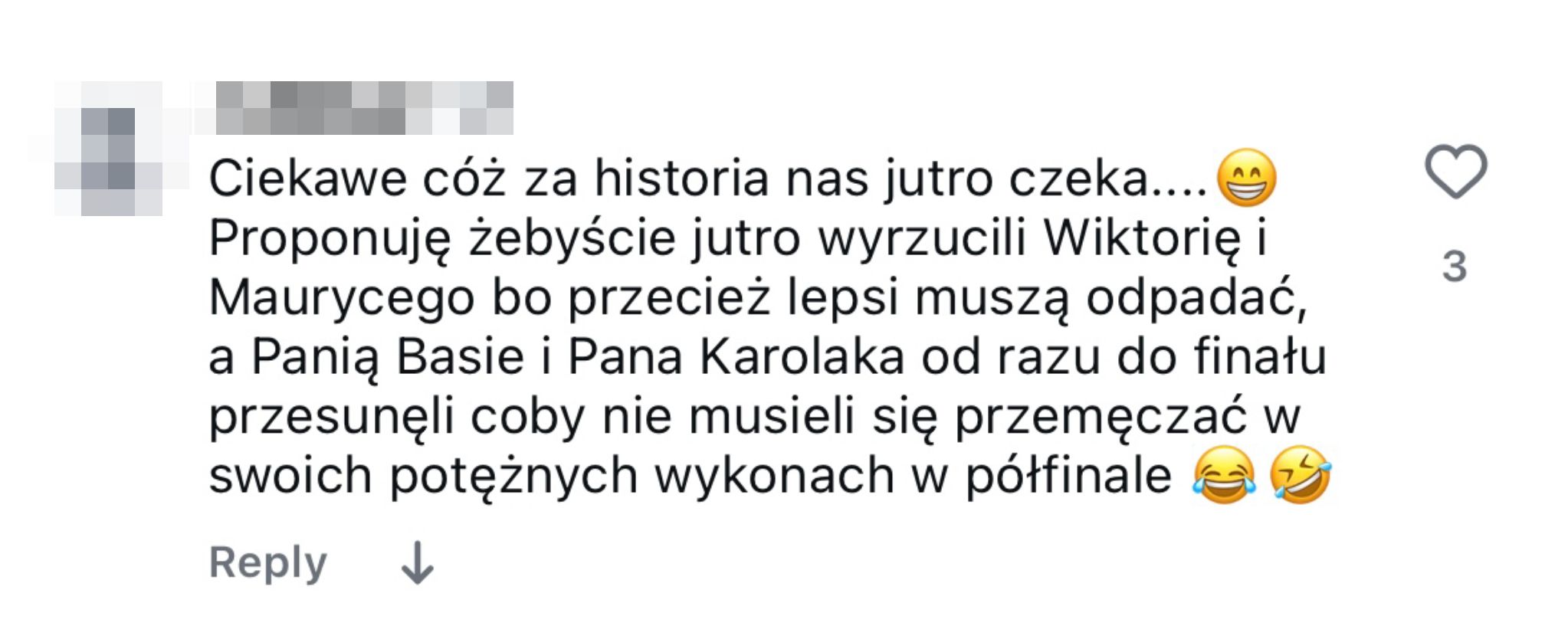 Komentarze internautów przed "TzG"