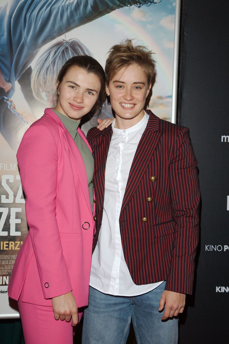 Julia Walczaki  Katarzyna Zillmann na premierze filmu "Wszystkie nasze strachy"