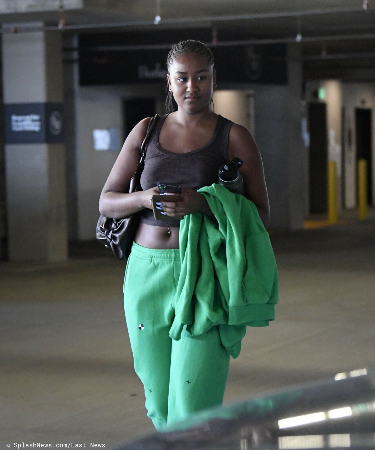 Sasha Obama przyłapana "na dymku"