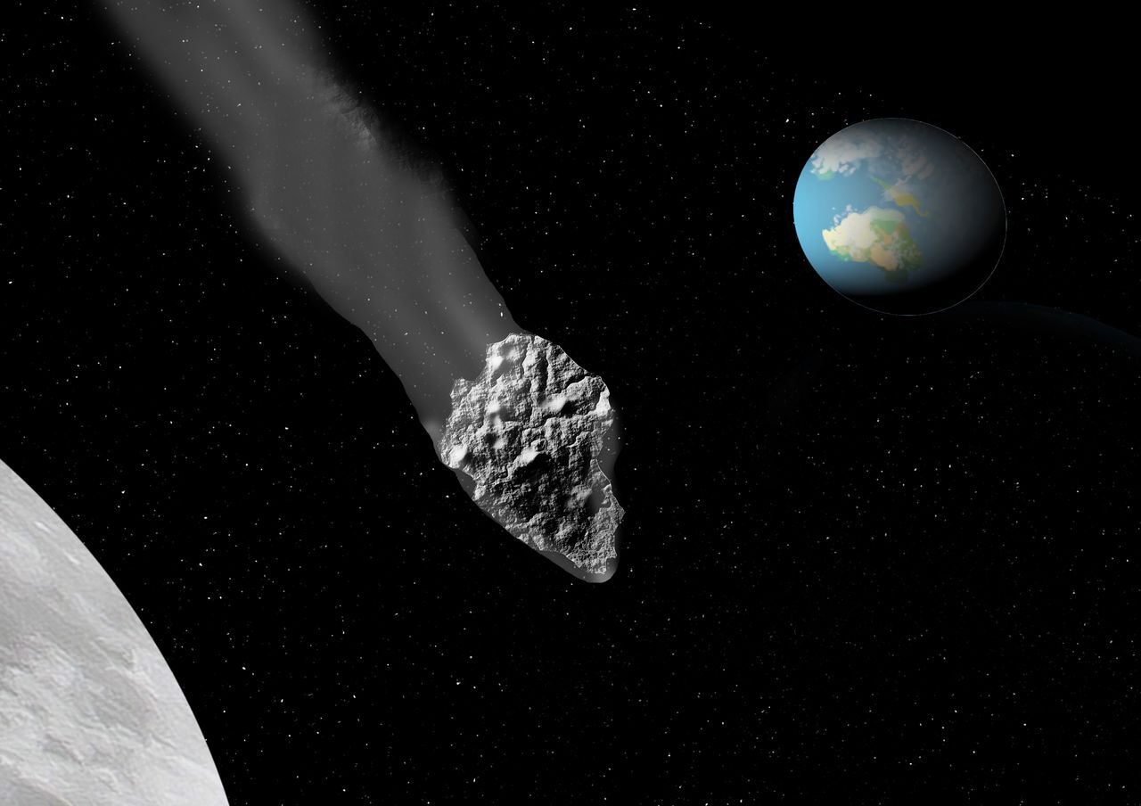Asteroida minęła Ziemię bliżej niż Księżyc. Były jeszcze dwa inne przeloty