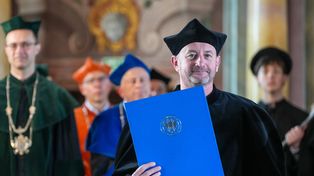 Serhij Żadan odebrał doktorat. "Bronimy dziś także Europy"