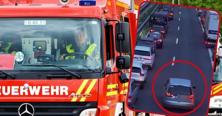 Cwany Polak na autostradzie. "Najbardziej bezczelny kierowca roku"