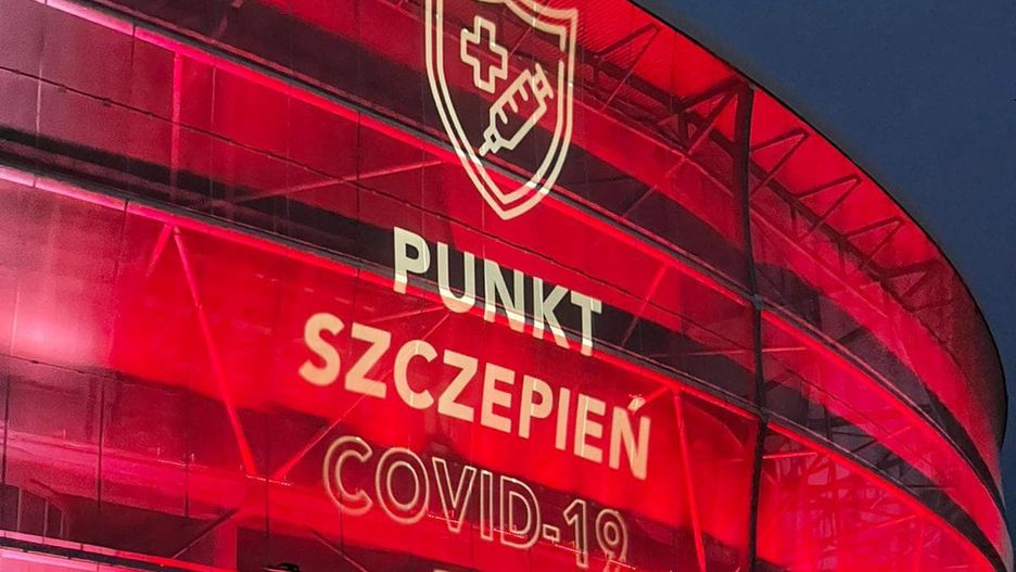 Stadion Wrocław punkt szczepień COVID19 COVID-19