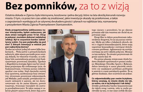 Taka "prasa" od samorządu. Wywiad rzeczniczki z prezydentem miasta