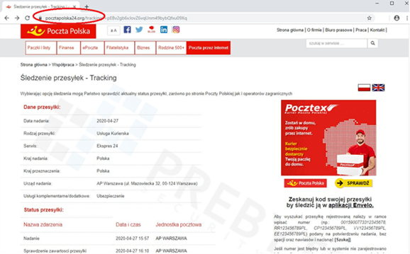 Poczta Polska ostrzega przed oszustami