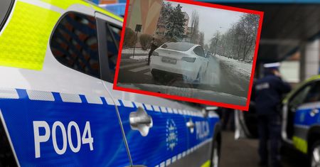 O włos od tragedii w Łodzi. Tesla przejechała tuż obok