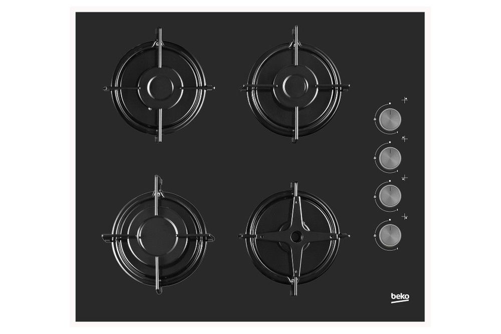 Beko HISG 64120 S posiada zabezpieczenie przeciwwypływowe gazu w palnikach