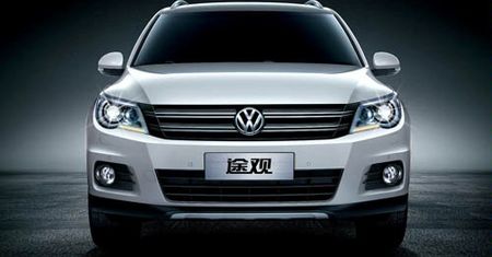 Odświeżony Tiguan z Chin