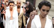 Kim i Kanye w Wersalu! Pokazała za dużo? (ZDJĘCIA)