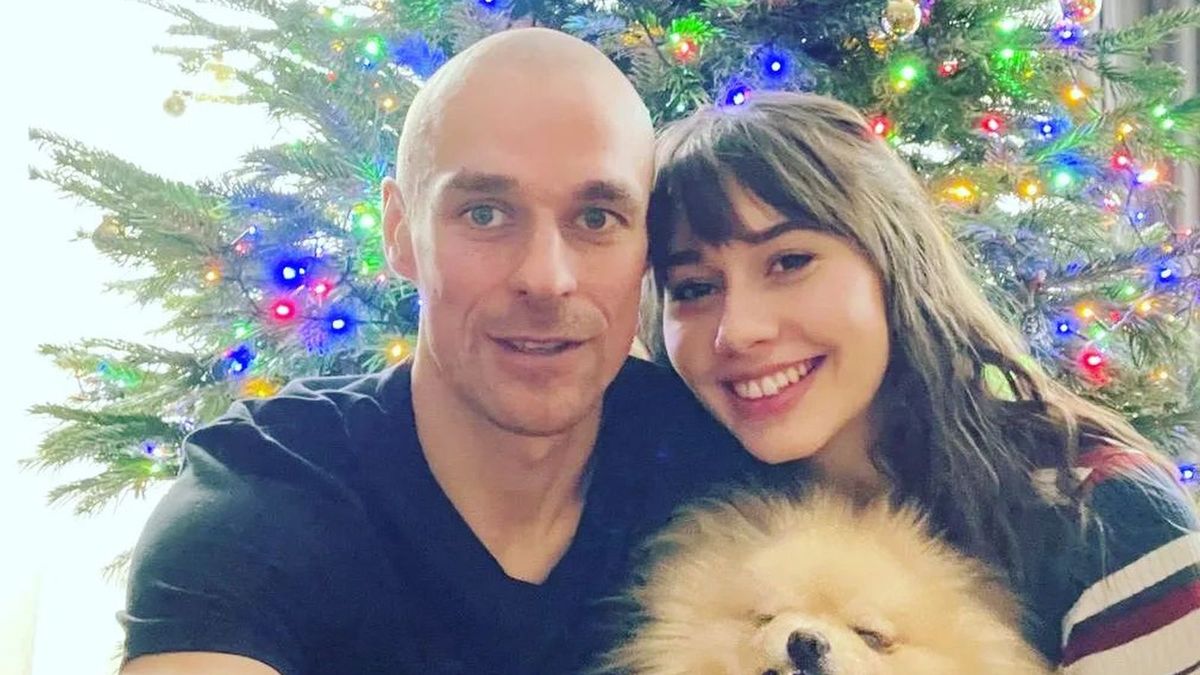 Piotr Żyła i Marcelina Ziętek