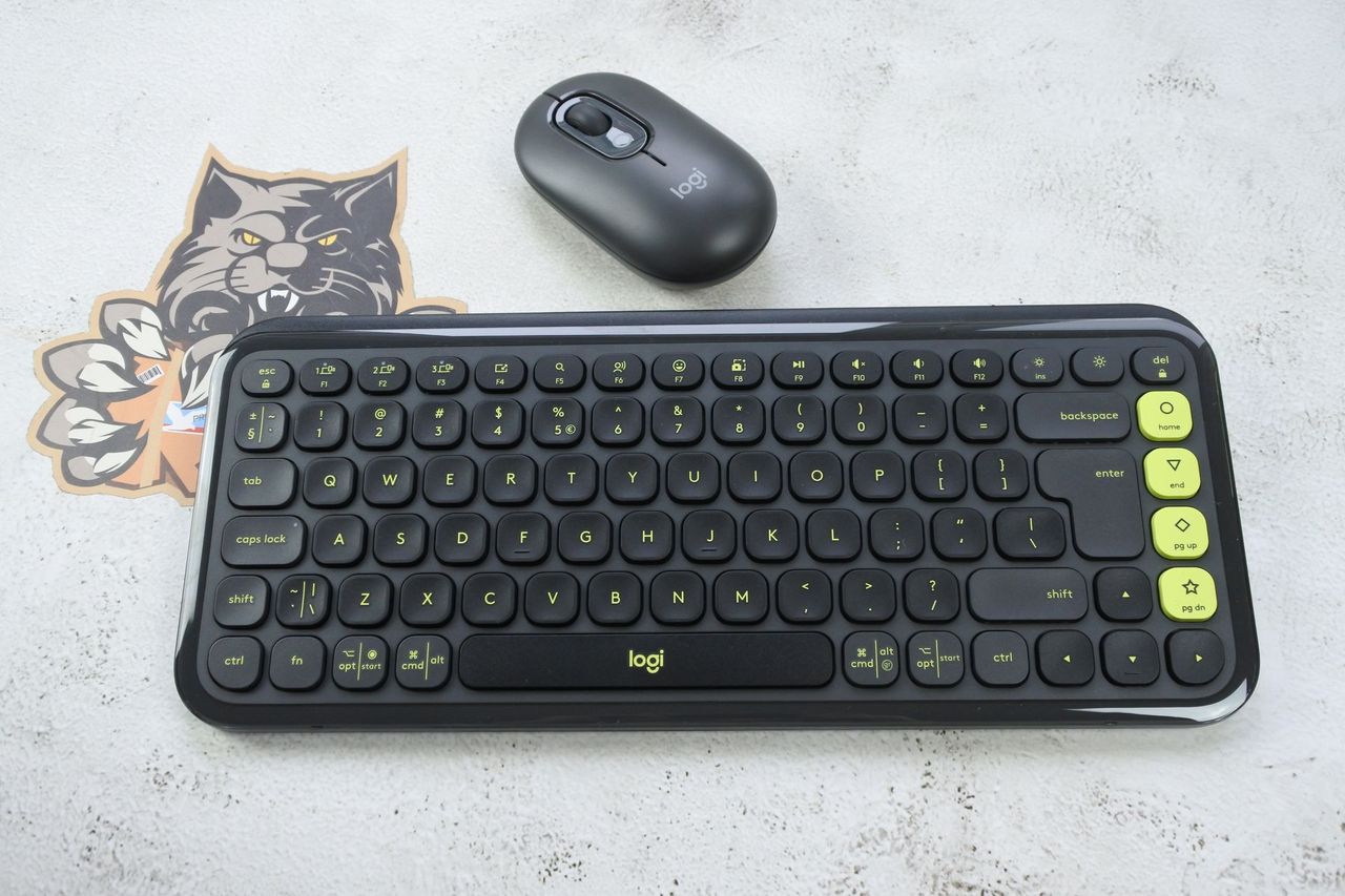 Logitech POP Icon Combo – kolorowy zestaw myszki i klawiatury w akcji