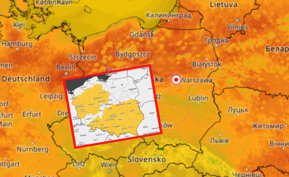 Aż do poniedziałku IMGW wydało serię ostrzeżeń dla wielu regionów Polski - związanych z burzami i upałami.