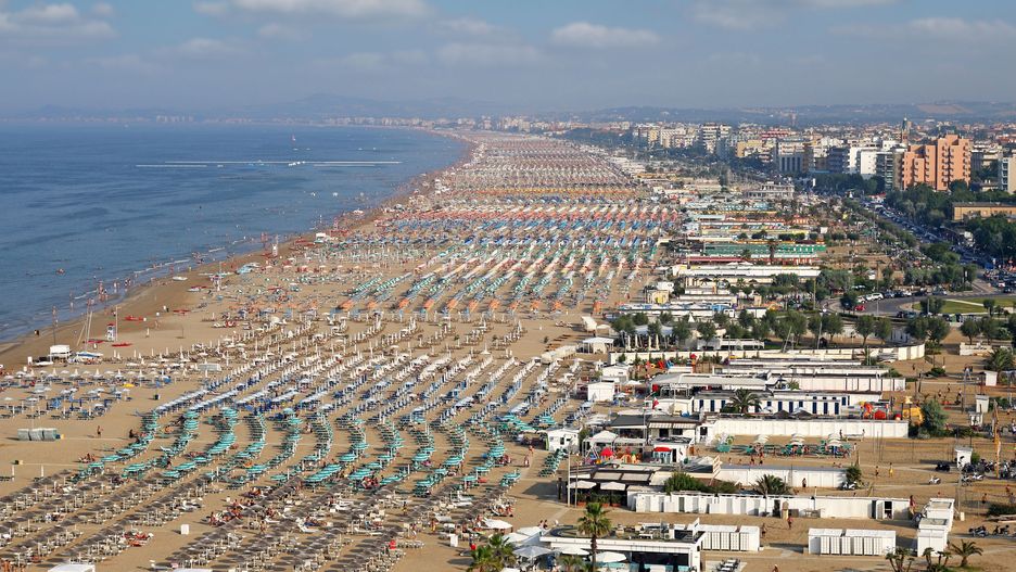 Rimini to popularna turystyczna miejscowość w regionie Emilia Romagna