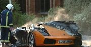 Wideo: Kolejne spalone Lambo