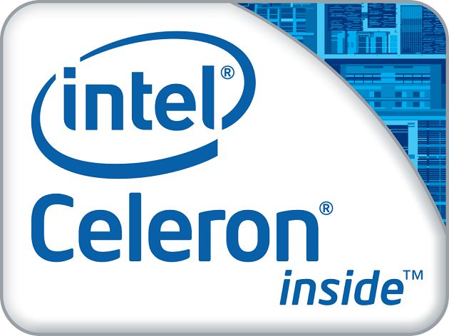 Intel Celeron procesor logo ivy bridge