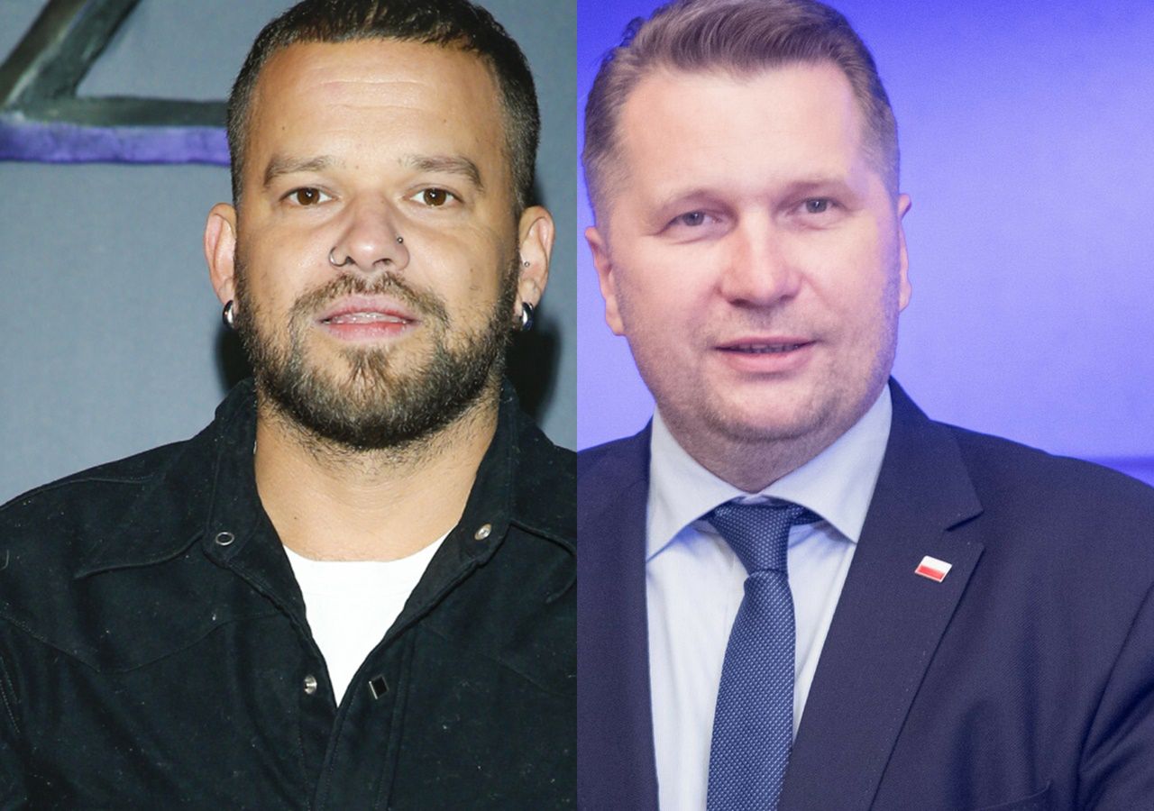 Michał Piróg pisze do Przemysława Czarnka na Instagramie