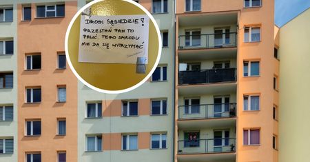 Rzucał jej niedopałki na balkon. "Załatwiłam to raz, a porządnie"