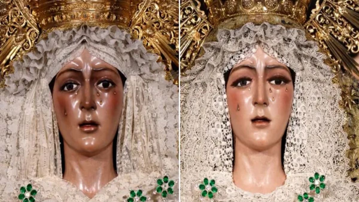 Figura przeszła renowację. Wierni nie kryją oburzenia