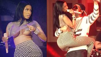 Nicki Minaj pokazała BIUST na scenie!