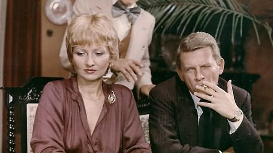 Ewa Florczak i Bronisław Cieślik w "07 zgłoś się"