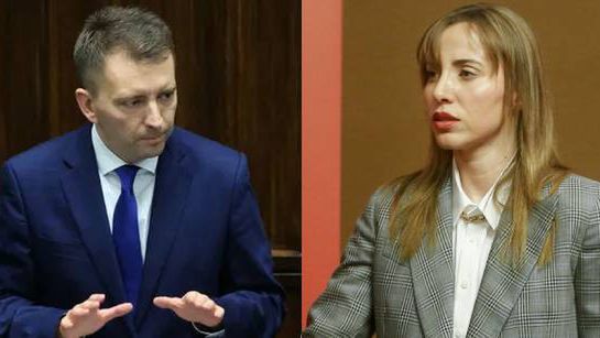 Łukasz Schreiber pytany na Tik Toku o żonę. Odpowiedział