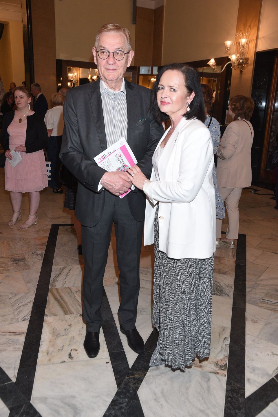 Jolanta Fajkowska i Krzysztof Karpiński