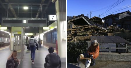 W Japonii 100 tys. ludzi musiało uciekać. Pod gruzami znaleziono ciała