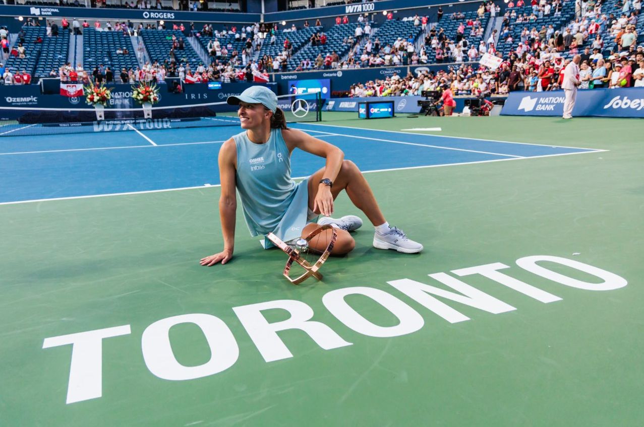 Iga Świątek w Toronto