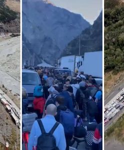 Ucieczka w panice. Nagrania robią wrażenie