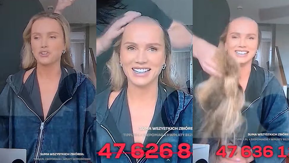 Maffashion u influencera Łatwogang ogoliła głowę na łyso