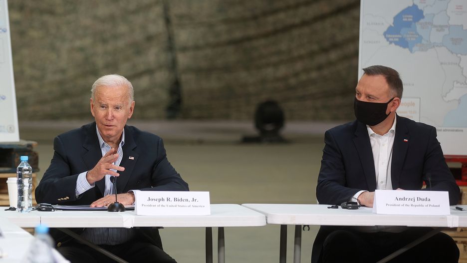 Biden spotkał się z Dudą. "Nie pozwalają mi być na granicy. Chyba słusznie"