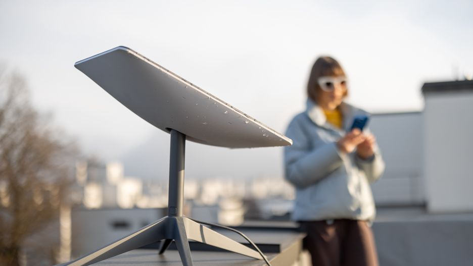 Woman with phone uses Starlink satellite Internet on roof
LVIV, UKRAINE - January, 2023: Woman with phone uses Starlink satellite Internet, constellation operated by SpaceX on the roof of her house with satellite dish in front
RossHelen
space, starlink, satellite, online, technology, data, communication, sky, internet, digital, connect, information, connection, skybridge, station, mobile, elon musk, network, spacex, satellite dish, wifi, industry, house, space x, satellite internet, home, urban, new technology, woman, Ukraine, blackout, adult, roof, connecting, space, starlink, satellite, online, technology, data, communication, sky, internet, digital, connect, information, connection, skybridge, station, mobile, elon musk, network, spacex, satellite dish, wifi, industry, house, space x, satellite internet, home, urban, new technology, woman, ukraine, blackout, adult, roof, connecting