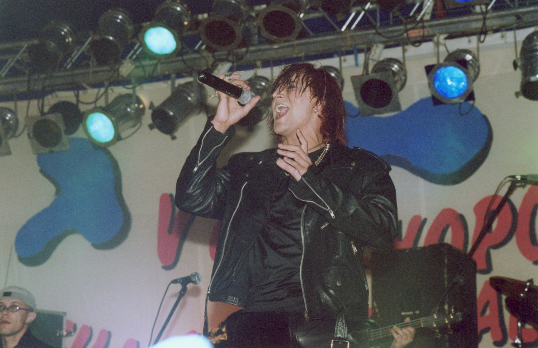 Michał Wiśniewski w 2001 roku na festiwalu w Lubomierzu