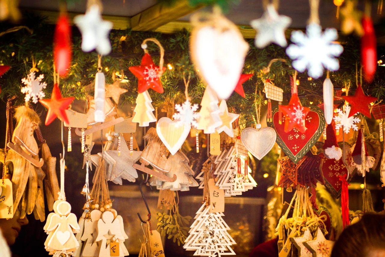 Tourists love visiting Christmas markets.