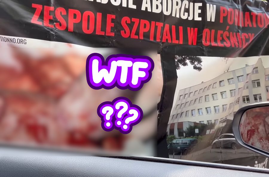 Antyaborcjoniści uporczywie dręczą pacjentki w Oleśnicy