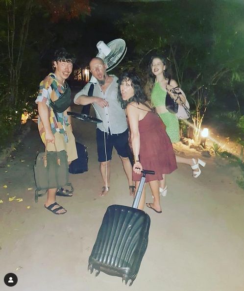 Natalia Kukulska z rodziną na Zanzibarze