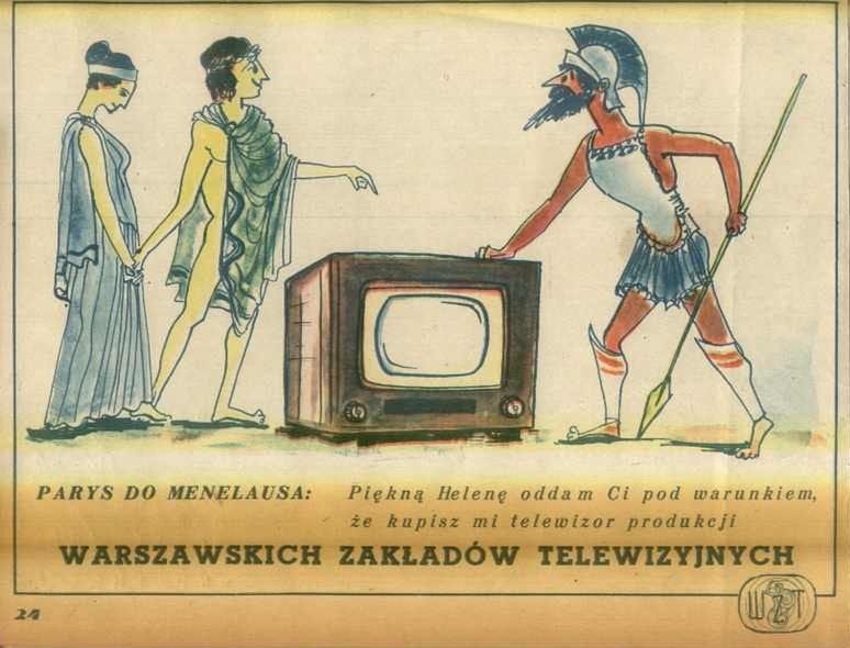 Reklamy telewizorów: dziś takie same jak 70 lat temu. A za 10 lat? 6