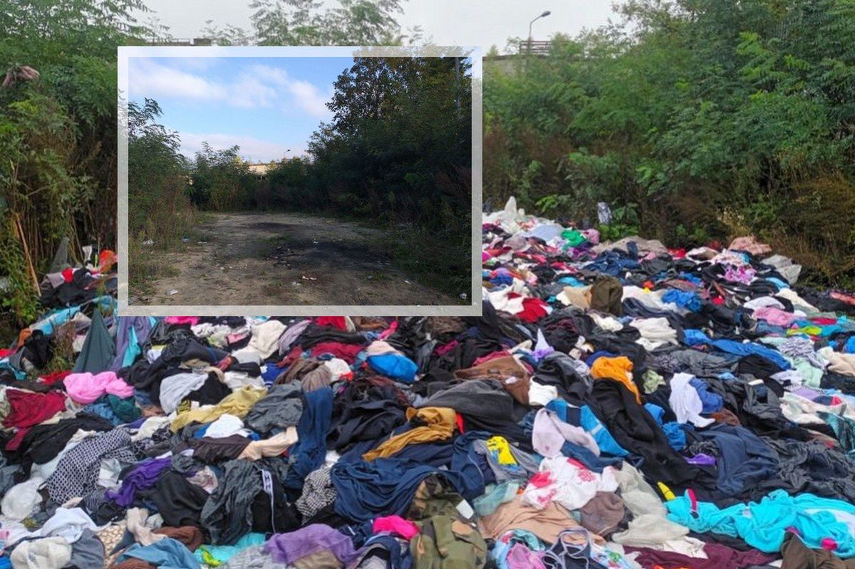 Lublin: Podrzucił odpady przy ul. Grygowej, został ukarany i posprzątał po sobie