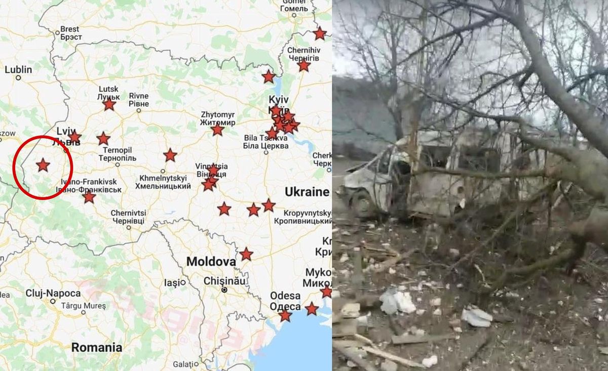 Atak Rosji na Ukrainę. Rakiety spadły blisko Polski. Mieszkańcy Podkarpacia zaniepokojeni