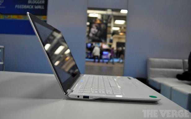 Nowy ultrabook Intela z dotykowym ekranem (Fot. TheVerge.com)