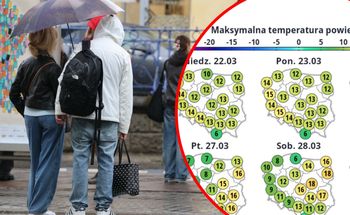 Intensywne opady i śnieg nad Polską. Przygotujcie się