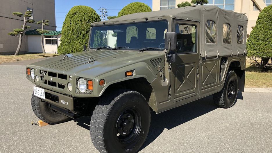 Jeden z japońskich HMMWV produkowanych przez Toyotę, które trafią do Ukrainy.