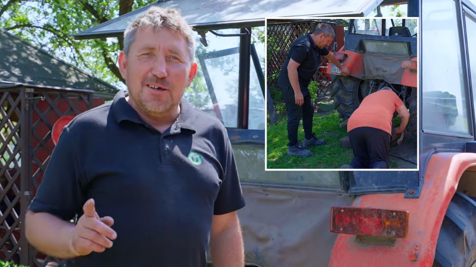 Andrzej z Plutycz z "Rolnicy. Podlasie" u Waldka. Są komentarze