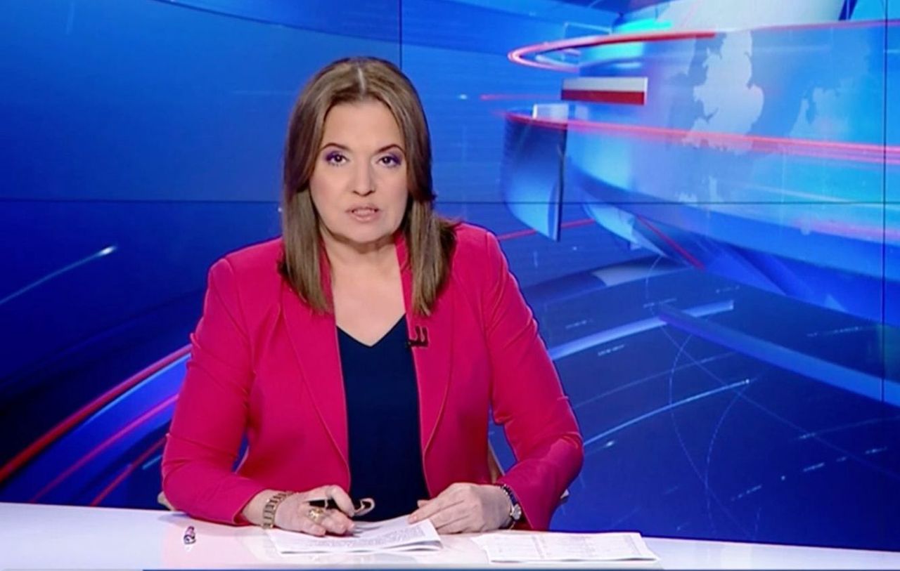 Danuta Holecka to obecnie jedna z twarzy "Wiadomości" TVP