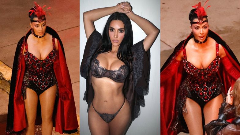 Tak NAPRAWDĘ wygląda Kim Kardashian. Jej efektowne wcięcie w tal