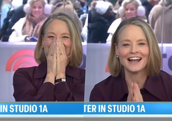 Jodie Foster zaliczyła wpadkę w tv na żywo, "Wytniecie to!"