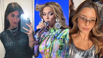 Tłum polskich gwiazd bawi się na koncercie Beyonce w Warszawie: stylowa Julia Wieniawa, błyszcząca Roksana Węgiel i inni (ZDJĘCIA)