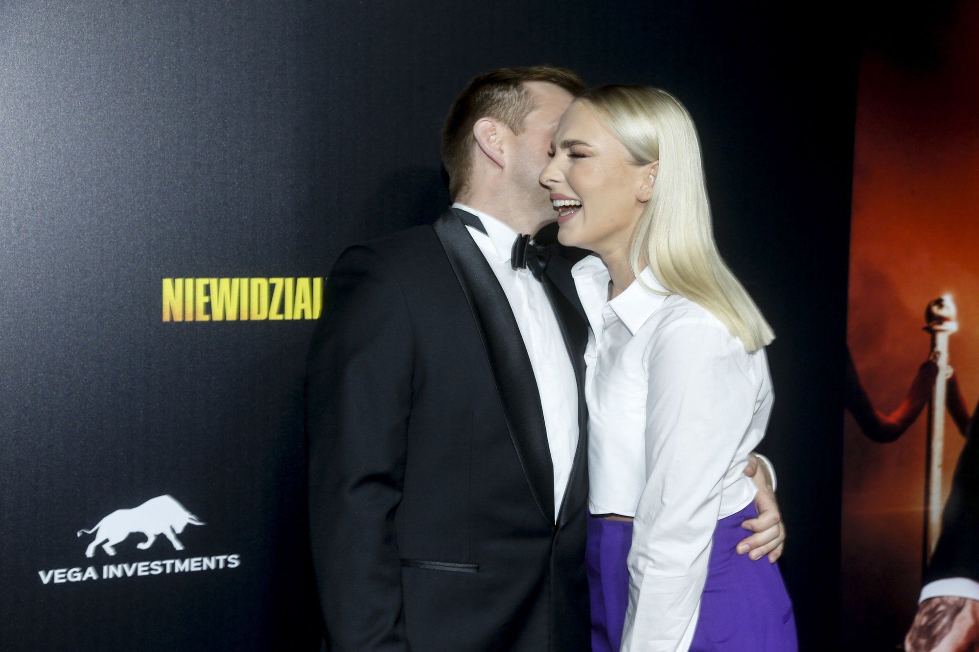 Rafał Zawierucha z Beatą Wiśnicką