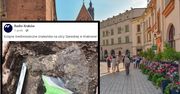 Niezwykłe znalezisko w centrum Krakowa. ''Może pochodzić z późnego średniowiecza''