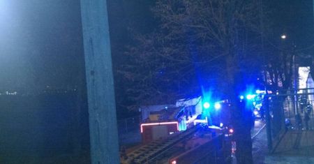 Lublin: Pożar przy ul. Bronowickiej. Spłonęły drewniane komórki ze składem drewna